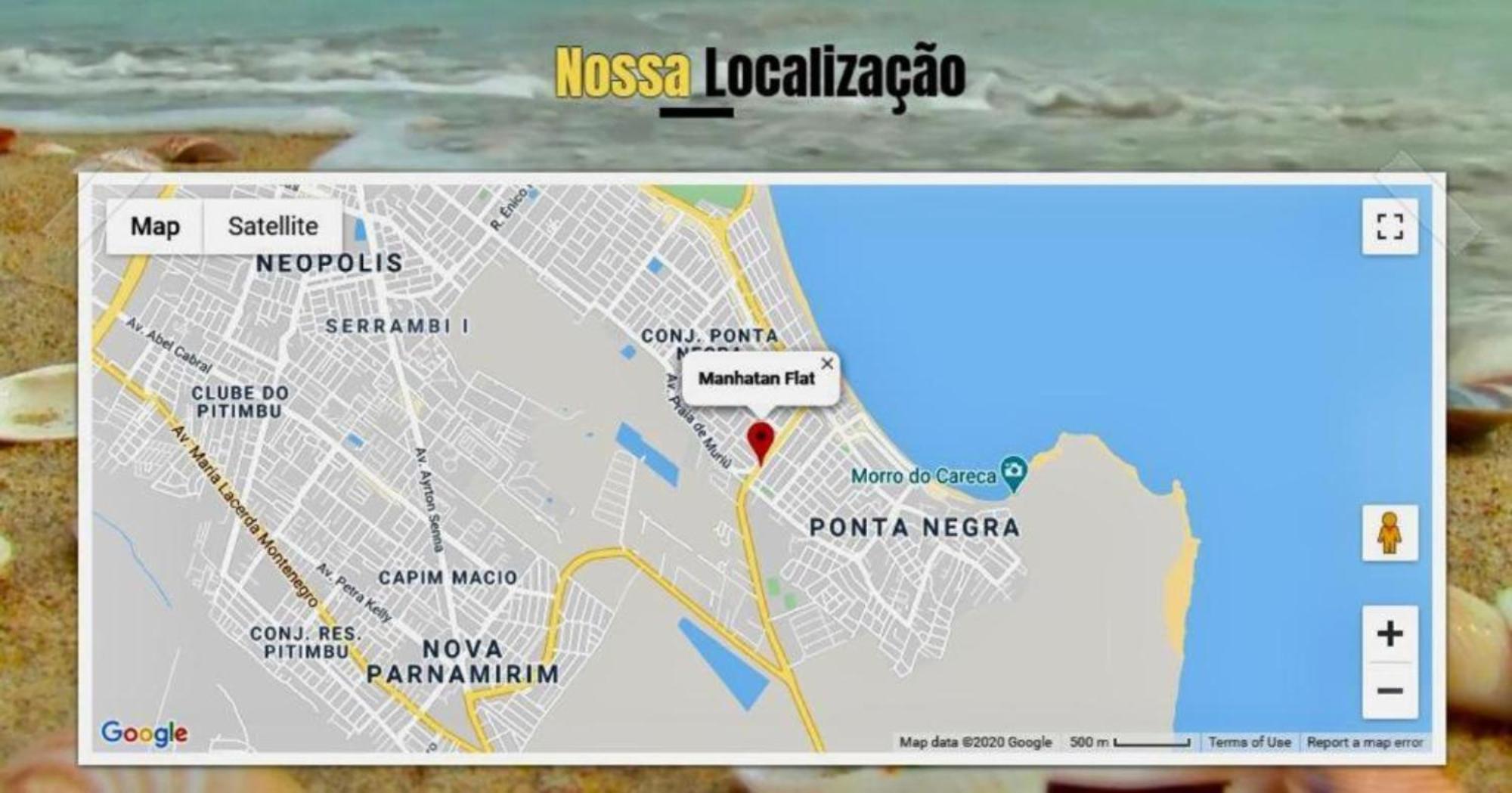 Апартаменти Aconchegantes Flats, 1 E 2 Qtos, Em Ponta Negra Натал Екстер'єр фото